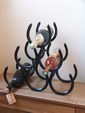 Six Bottle Pyramid Style Wine Rack